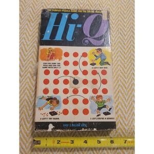 Vintage 1969 Hi-Q Puzzle Game-  Kohner Brothers- Complete!